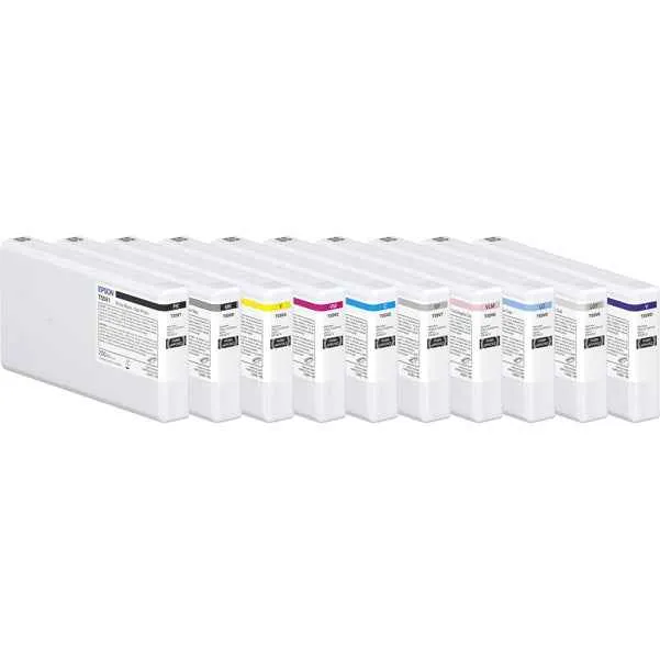 Epson - Cartuccia per UltraChrome XD3 T55W5 - Ciano Light - C13T55W500 - 200ml