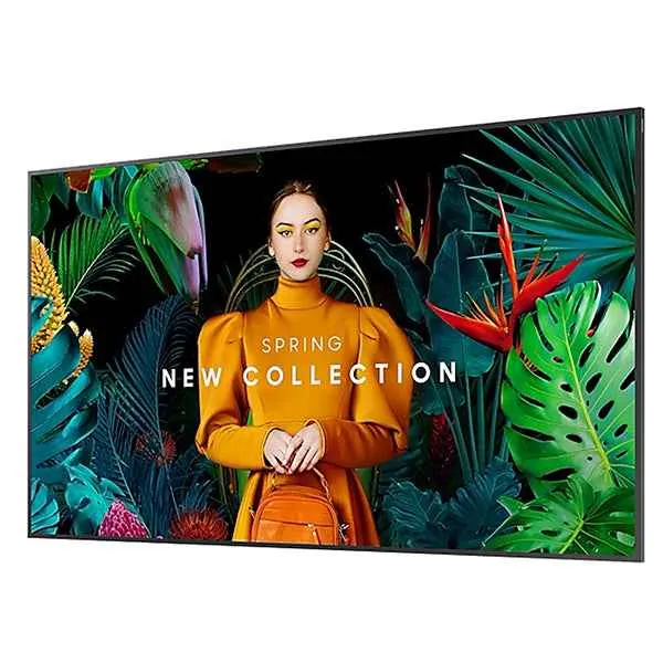 Display Indoor 450nit QEC 98” 4K - VESA 600x400 - 56kg - 219x125cm - 3 anni garanzia on-site - NO Player - Samsung