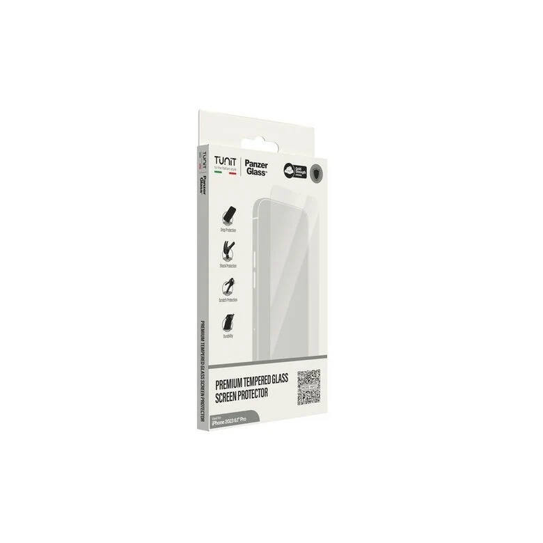 TUNIT TTPZ15P protezione per lo schermo e il retro dei telefoni cellulari Pellicola proteggischermo trasparente Apple 1 pz