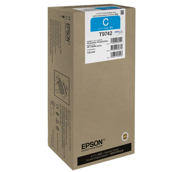 Epson - Cartuccia ink - WF- Pro WF-C869R XXL- Ciano - C13T97420N