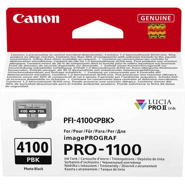 Canon - Cartuccia PFI-4100 - Nero Photo - 6777C001