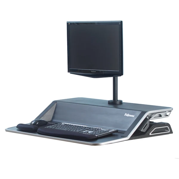 Postazione di lavoro Sit Stand Lotus - nero - Fellowes