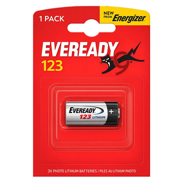 Micropila Eveready CR123 - litio - Energizer