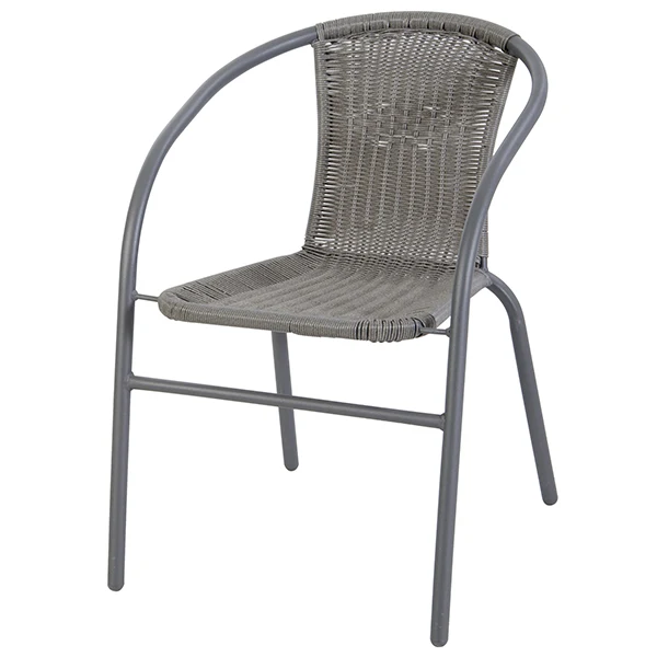 Sedia IOS - 53,5 x 60 x H75 cm - grigio - Verdelook
