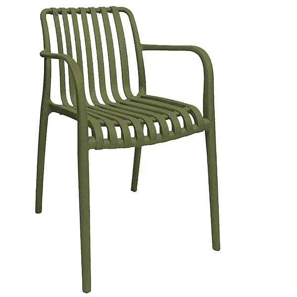 Sedia Nives - 56 x 42 x 81 cm - PP - verde - Verdelook