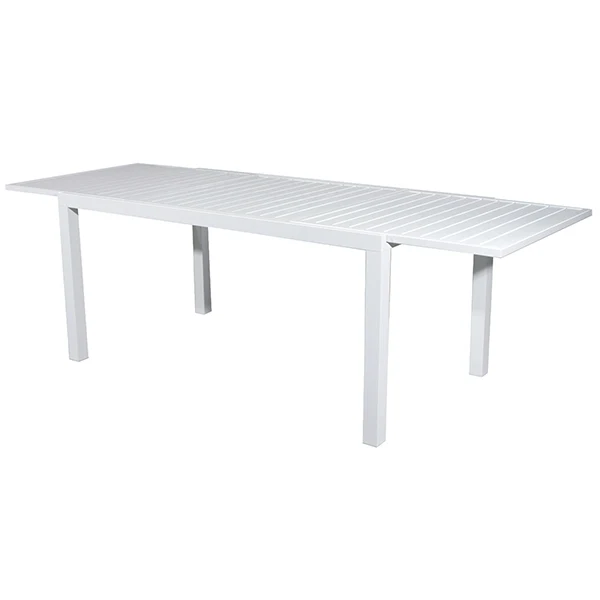 Tavolo Sardegna - rettangolare - 160 x 100 x 74 cm - bianco - Verdelook