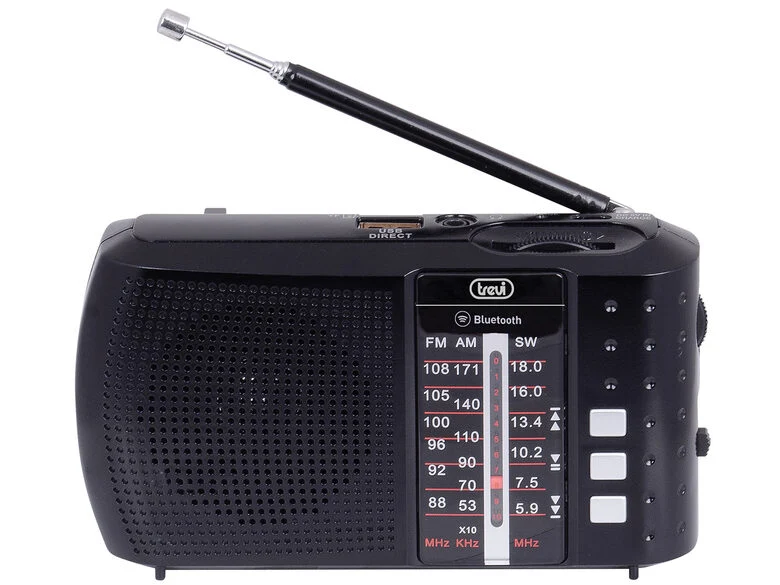 Trevi 0RA7F2000 radio Portatile Analogico e digitale Nero
