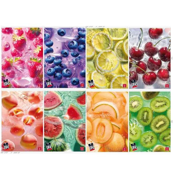Maxiquaderno Fruit - A4 - 1 rigo c/margine - 42 fogli - 80 gr - Pigna