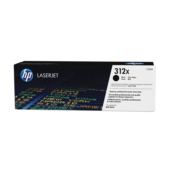 Hp - Toner originale - 312X - Nero - CF380X - 4.400 pag