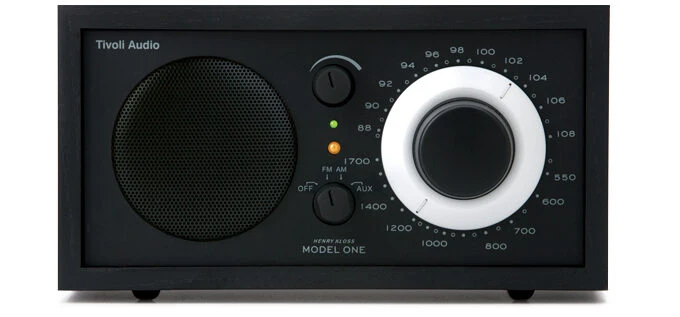 Tivoli Audio Model One Portatile Analogico Nero