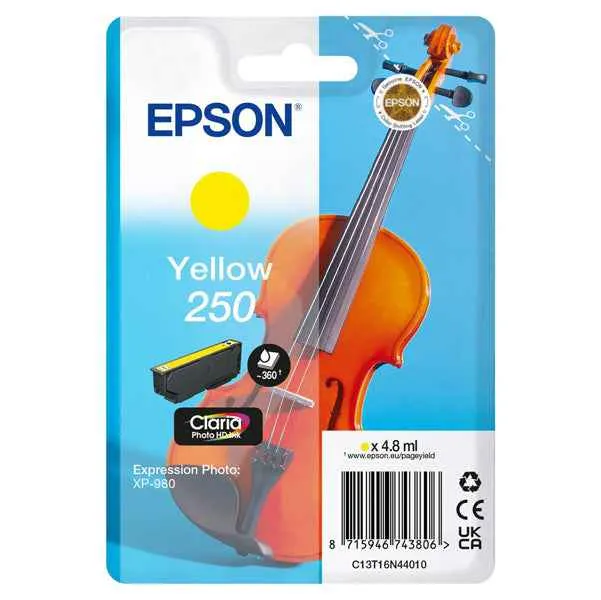 Epson - Cartuccia - Giallo - 205 - Violin Claria- C13T16N44010 - 4,8 ML