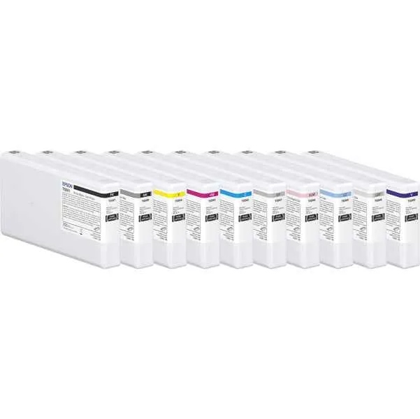 Epson - Cartuccia per UltraChrome XD3 T55W1 - Photo Nero - C13T55W100 - 200ml