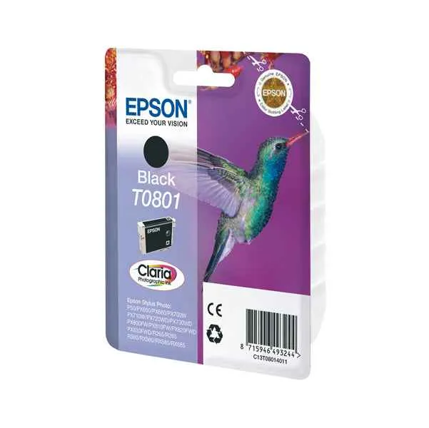 Epson - Cartuccia ink - Nero Photo - T0801 - C13T08014011 - 7,4ml