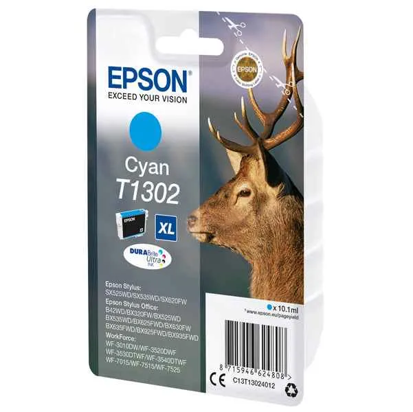 Epson - Cartuccia ink - Ciano - T1302 - C13T13024012 - 10,1ml