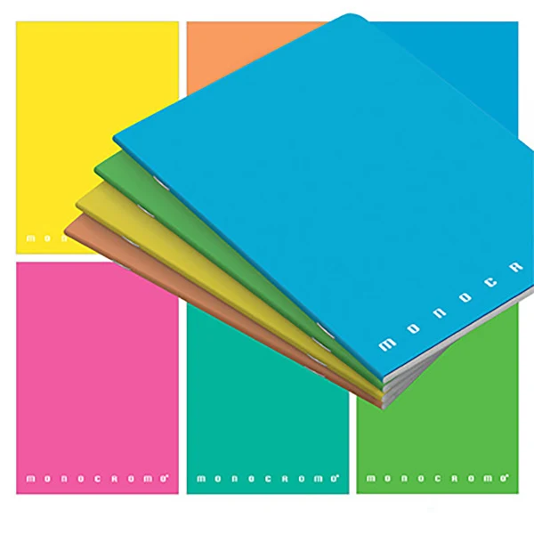 Maxiquaderno Monocromo Fluo - A4 - 5mm - 42 fogli - 80gr - Pigna