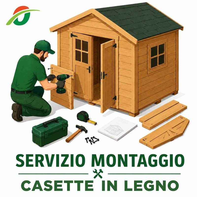 MONTAGGIO CASETTA DROP SHIPPING