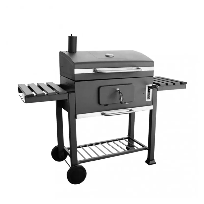MONTAGGIO BARBECUE A CARBONE