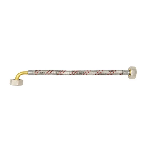 Flessibile INOX per Elettrodomestici DN 10 con Curva Luxor 250 cm FF 3/4 x