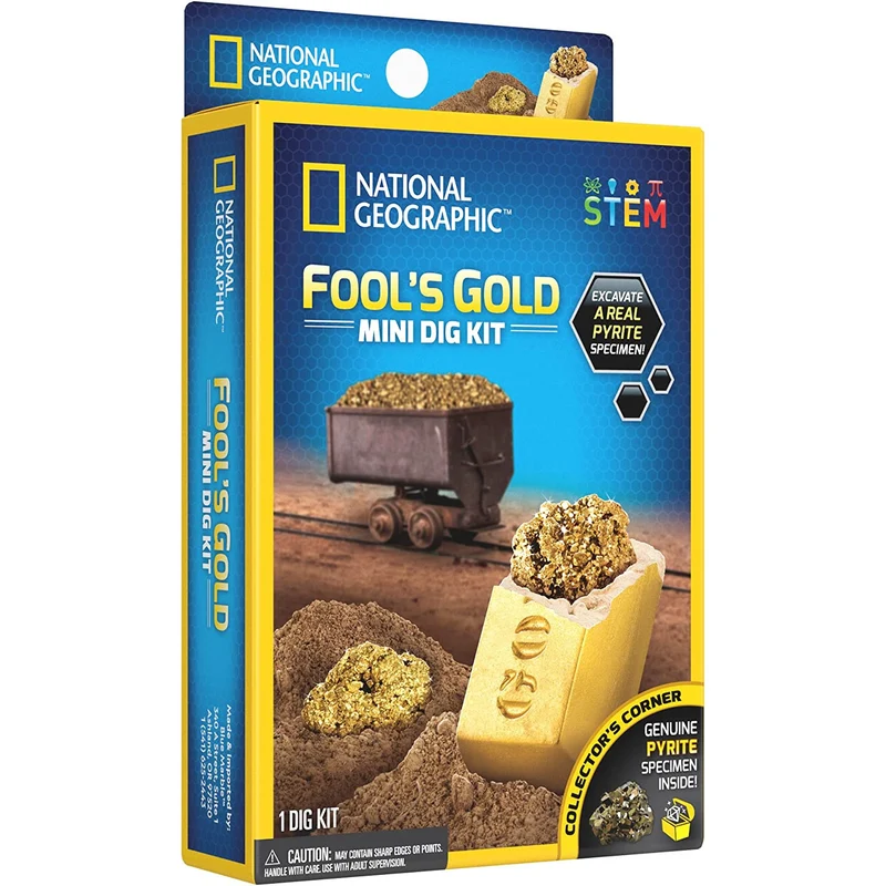 Set National Geographic - Fool's Gold (Impulse Mini Dig Fool's Gold)