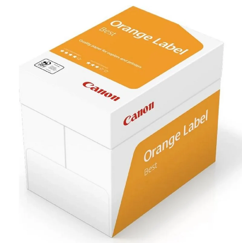 Confezione 5 risme Carta Fotocopie Canon Orange A4 80 gr