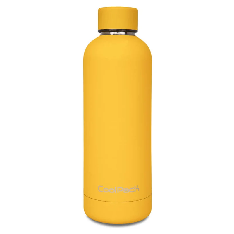 Bottiglia termica Coolpack, 500 ml, acciaio inox, giallo, Bonet Z23005