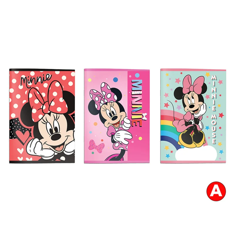 Quaderno A4 Minnie Pacco 12 Pz Assortiti Rigatura A