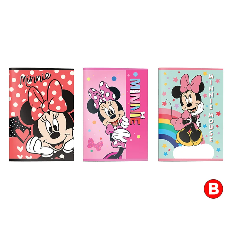 Quaderno A4 Minnie Pacco 12 Pz Assortiti Rigatura B