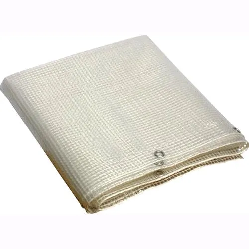 Telone Telo Occhiellato Retinato 3x4 mt in PVC Trasparente Papillon