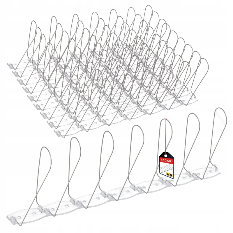 Spirali KADAX per uccelli, piccioni, dissuasori anti-uccelli, piccioni, corvi, 3M, 9 pezzi
