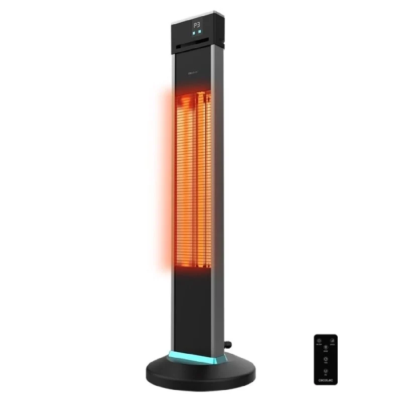 CECOTEC 08264 - Stufa da esterno ReadyWarm 2000 Power Tower