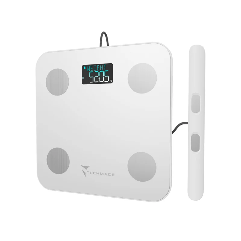 Bilancia Impedenziometrica Digitale Smart - 8 Sensori, con Manubrio -per iOS e Android