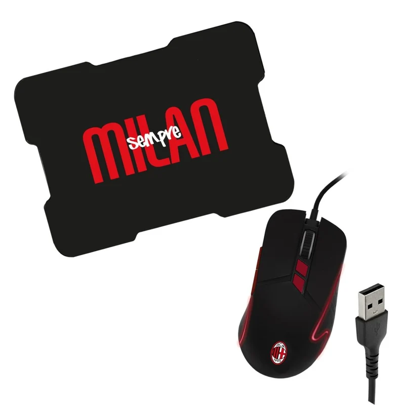 Combo Set Gaming - Mouse & Tappetino - Milan