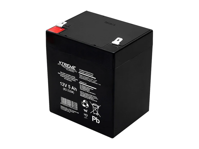 Batteria Gel 12V 5Ah Xtreme Senza Manutenzione AGM Allarme Giocattoli Prodotti medici