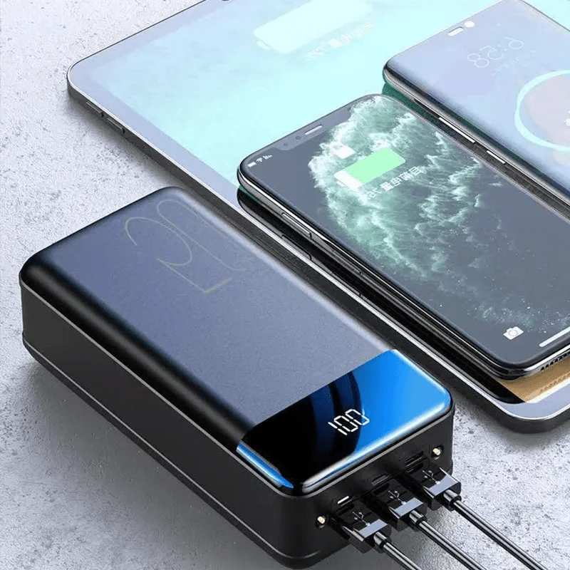 Power Bank 100000mAh Ultra Capacità - Ricarica Rapida per Telefoni, Tablet e Laptop