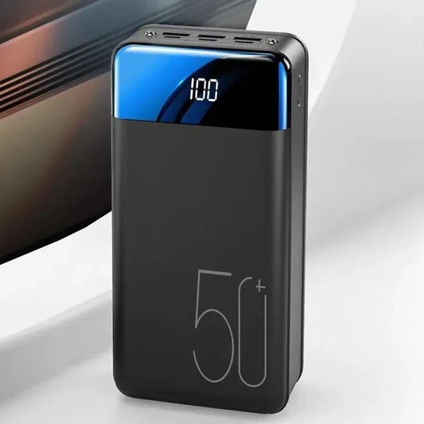Voltaro Powerbank 50.000 mAh — Ricarica Rapida per Laptop, Tablet e Smartphone