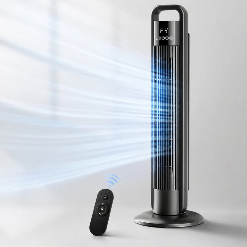 Ventilateur Colonne Silencieux Avec Télécommande