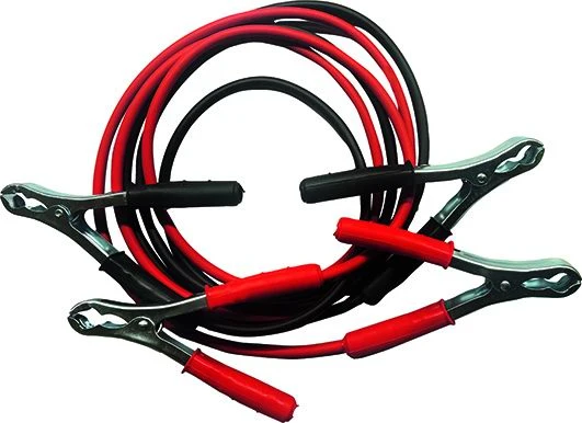 CAVI AVVIAMENTO BATTERIA AUTO 5 m 200A IN RAME – CAVI PER CARICABATTERIA CON PINZE