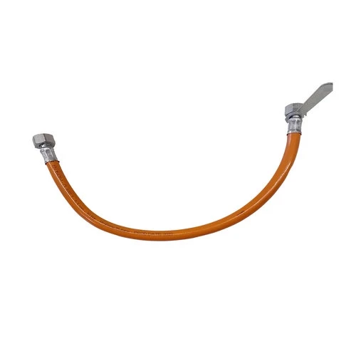 Flessibile Gas FF in Gomma con Chiavetta 30 Bar Aton 70 cm