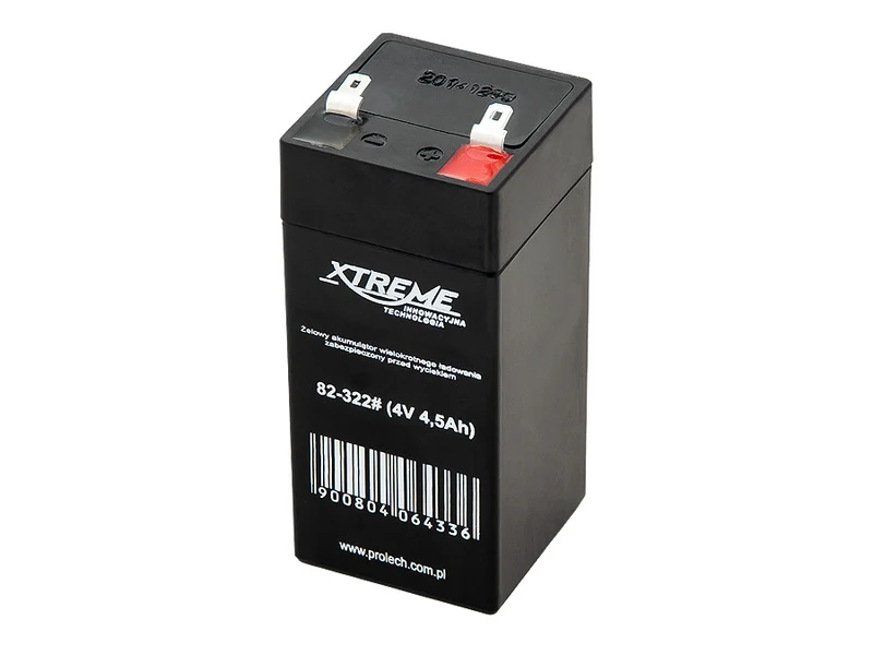 Batteria al gel 4V 4,5Ah Xtreme multifunzionale