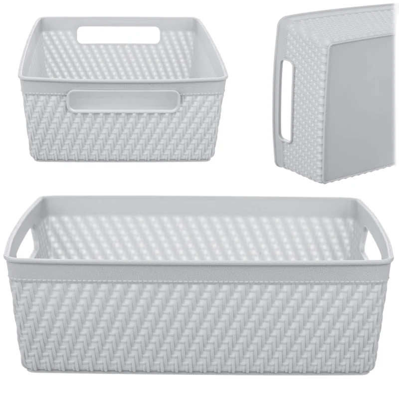 Cestino organizer KADAX, contenitore universale per riporre oggetti, 24x17,5 cm