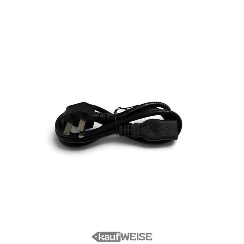 Cavo di alimentazione IEC C13 a spina cinese tipo I | 135 cm | Nero | Per connettore IEC C14