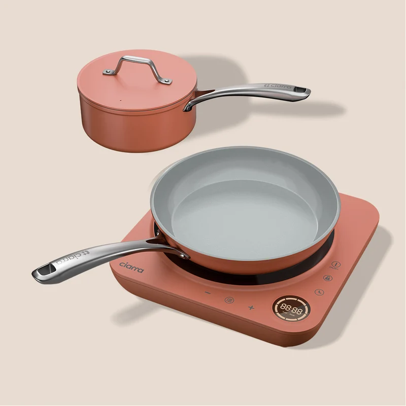 Ciarra Cucina VersaCook Trio: Piano cottura a induzione Donut & Pentole Mini Duo