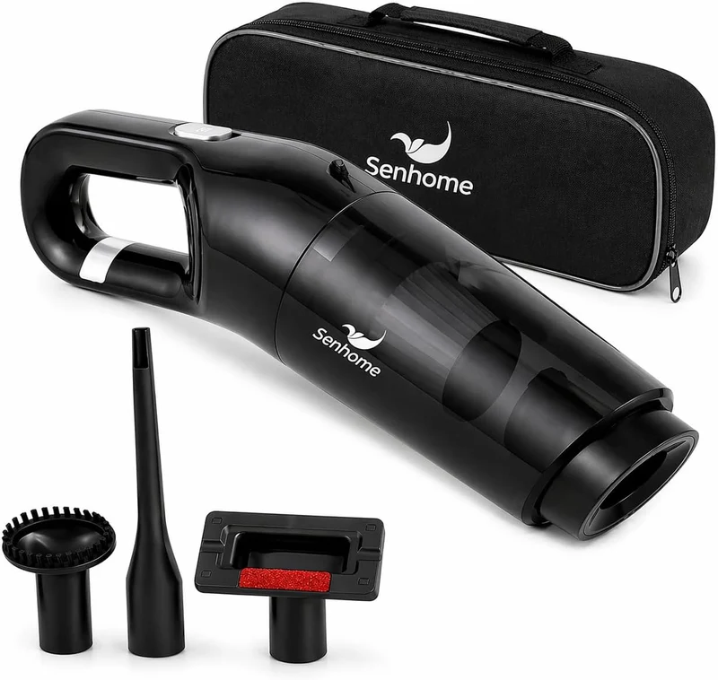 Aspirabriciole ricaricabile con Filtro HEPA - Batteria 2000mAh