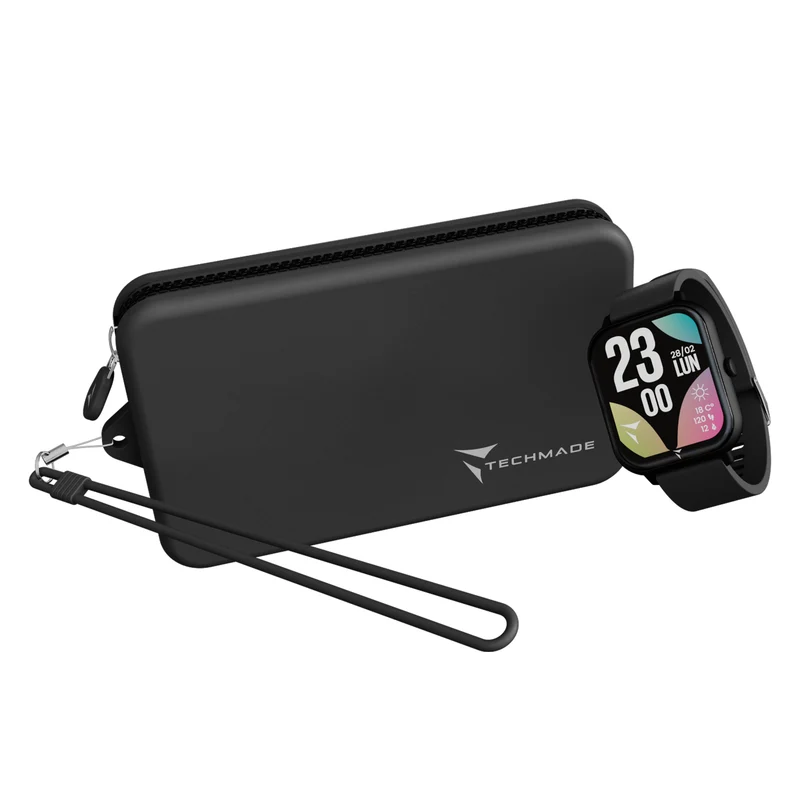 Smartwatch Glow con funzione Telefono e SOS - Bundle Pack con Pochette