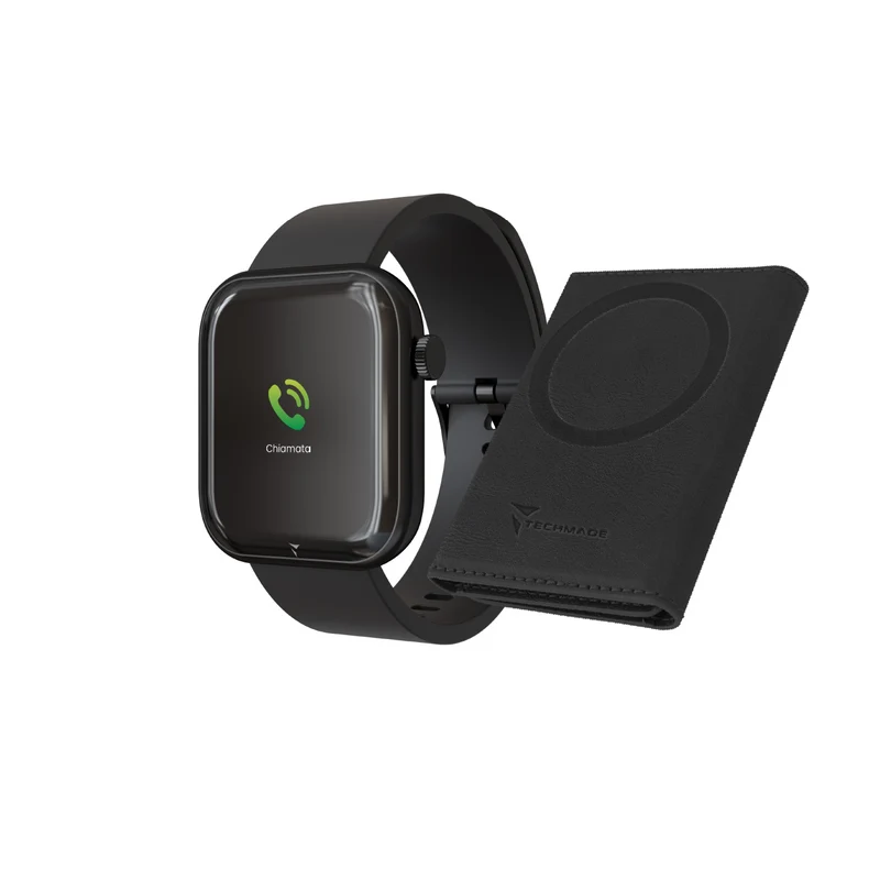 Smartwatch Glam con Intelligenza Artificiale - Bundle Pack con Wallet