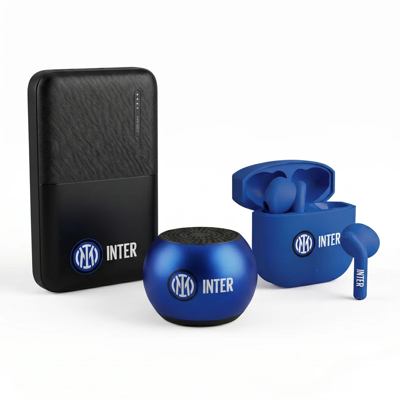 Bundle Speaker, Auricolari, Powerbank - Inter