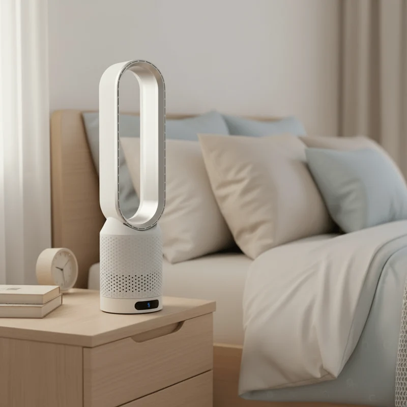 AirClear 3-in-1 Raffreddatore d'Aria Senza Pale per Interni