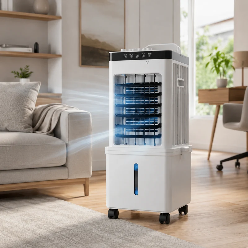 Rafraîchisseur d’Air Compact 3-en-1 avec Télécommande