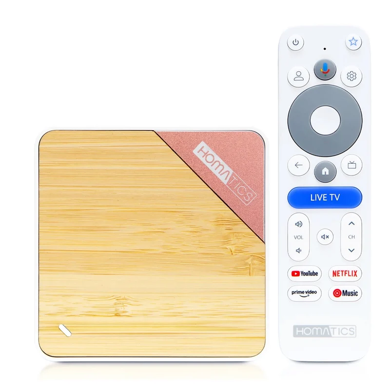 Lettore multimediale Homatics Box 4K V2 Google TV