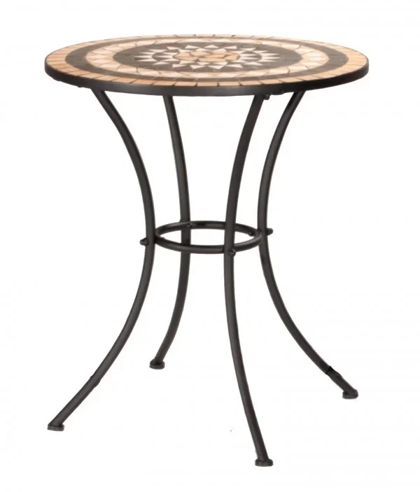 Tavolo Mosaico Rotondo Design Classico D60